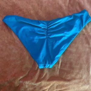 Becca teal bathing suit bottoms